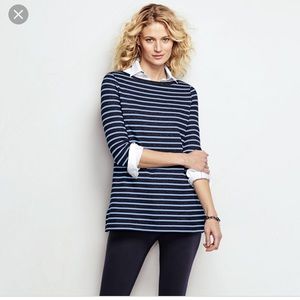 Women's Starfish 3/4-sleeve Boatneck Tunic Top